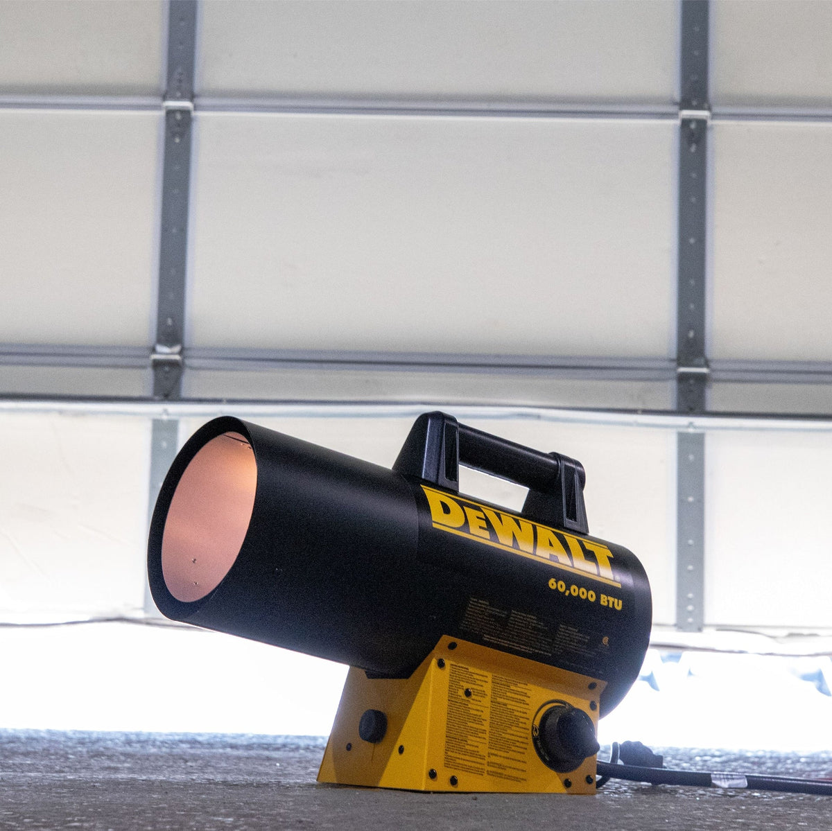 60,000-BTU Lightweight Propane Forced Air Heater