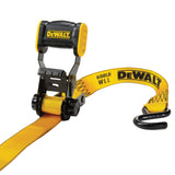 DXBC18002 1,800-lb Ratchet Tie-Down Straps, 1.25-in x 12-ft, 2-pk