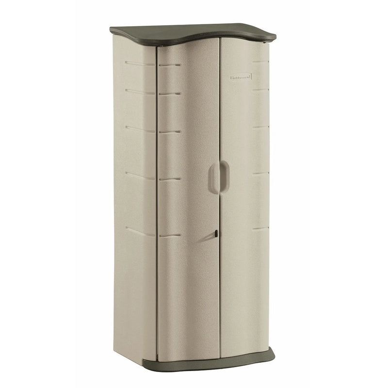Vertical Resin Weather Resistant Outdoor Storage Shed U3687