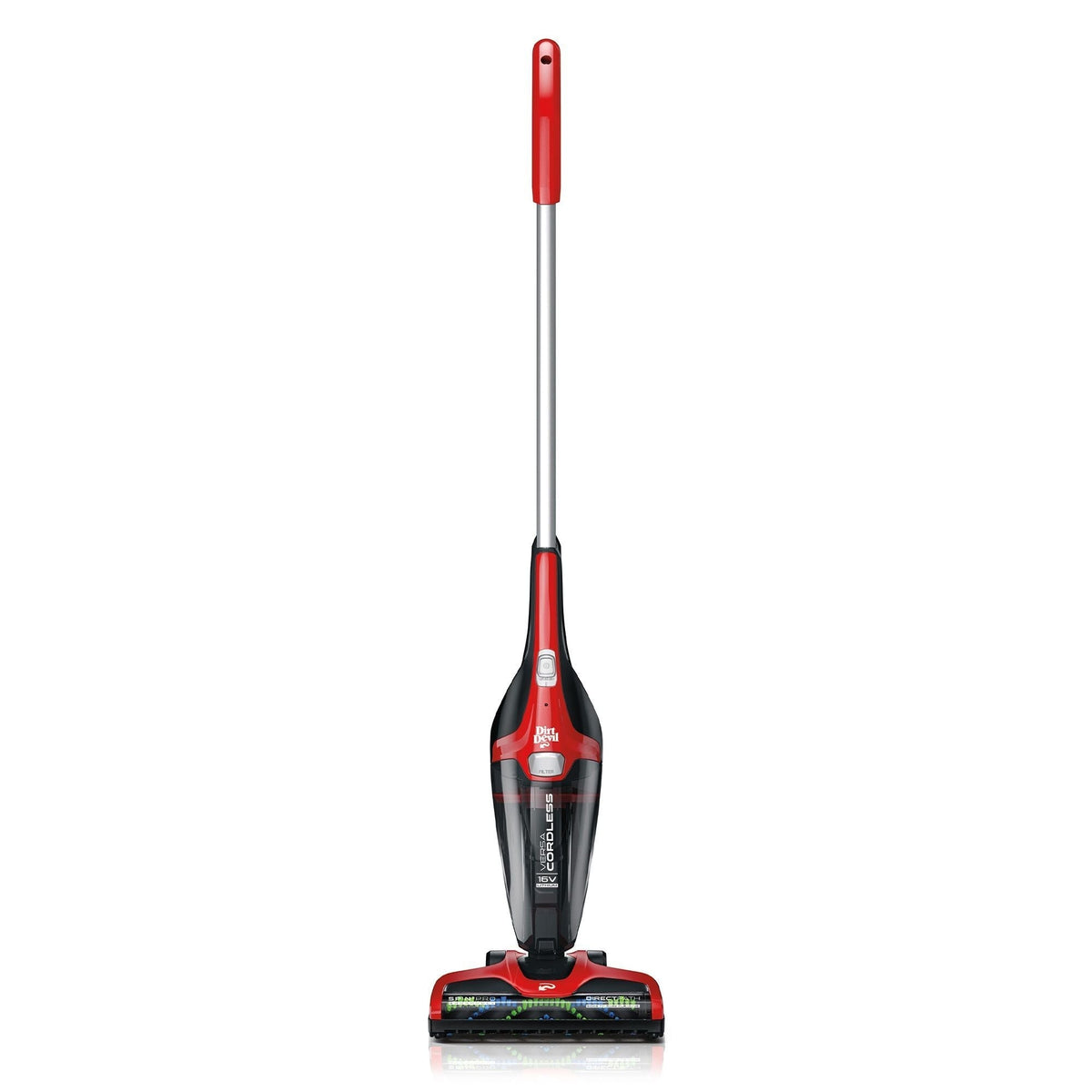 Dirt Devil Versa Cordless Stick Vacuum, Lightweight, Red