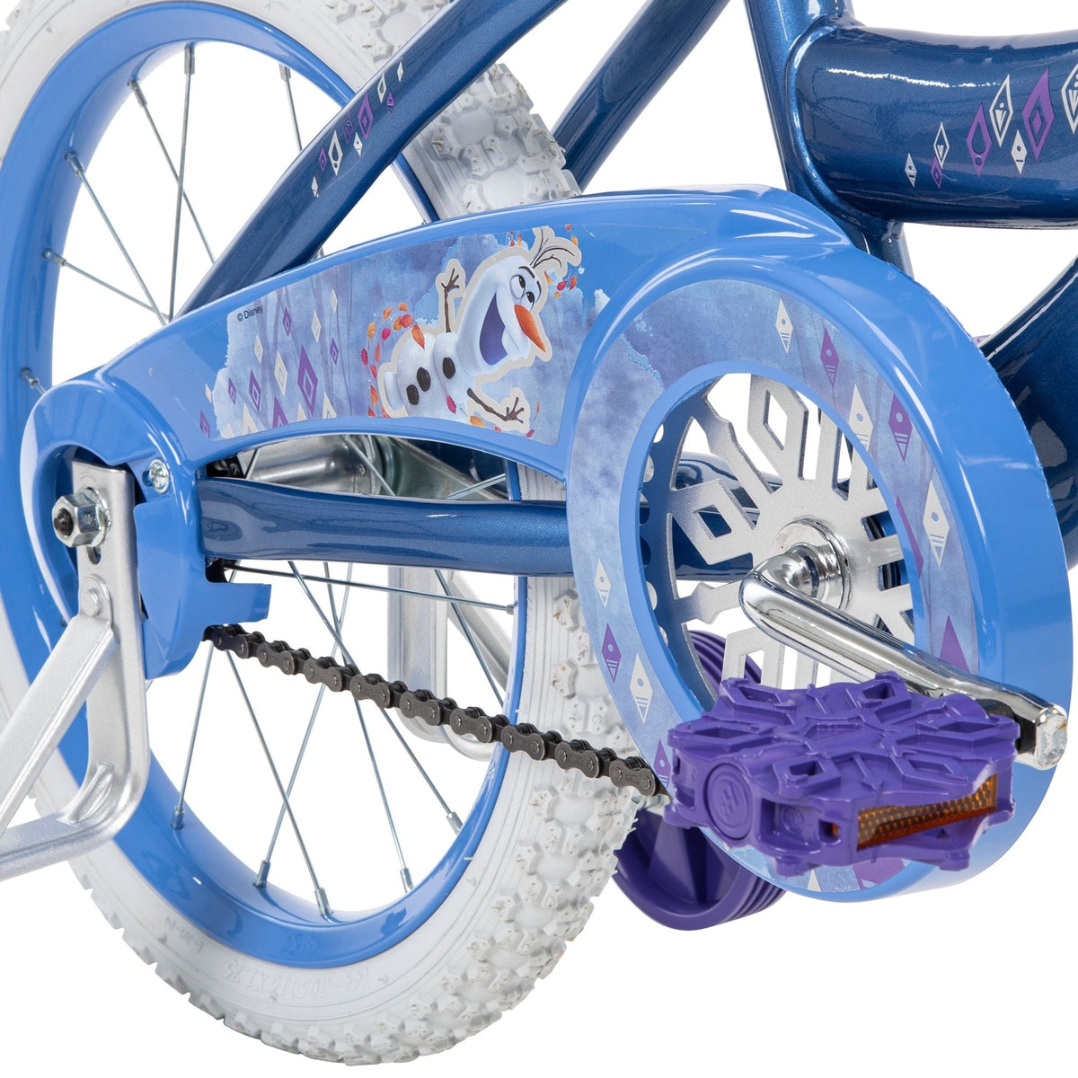 Frozen Kids' Bike, 16-in Wheel, Ice Blue/White