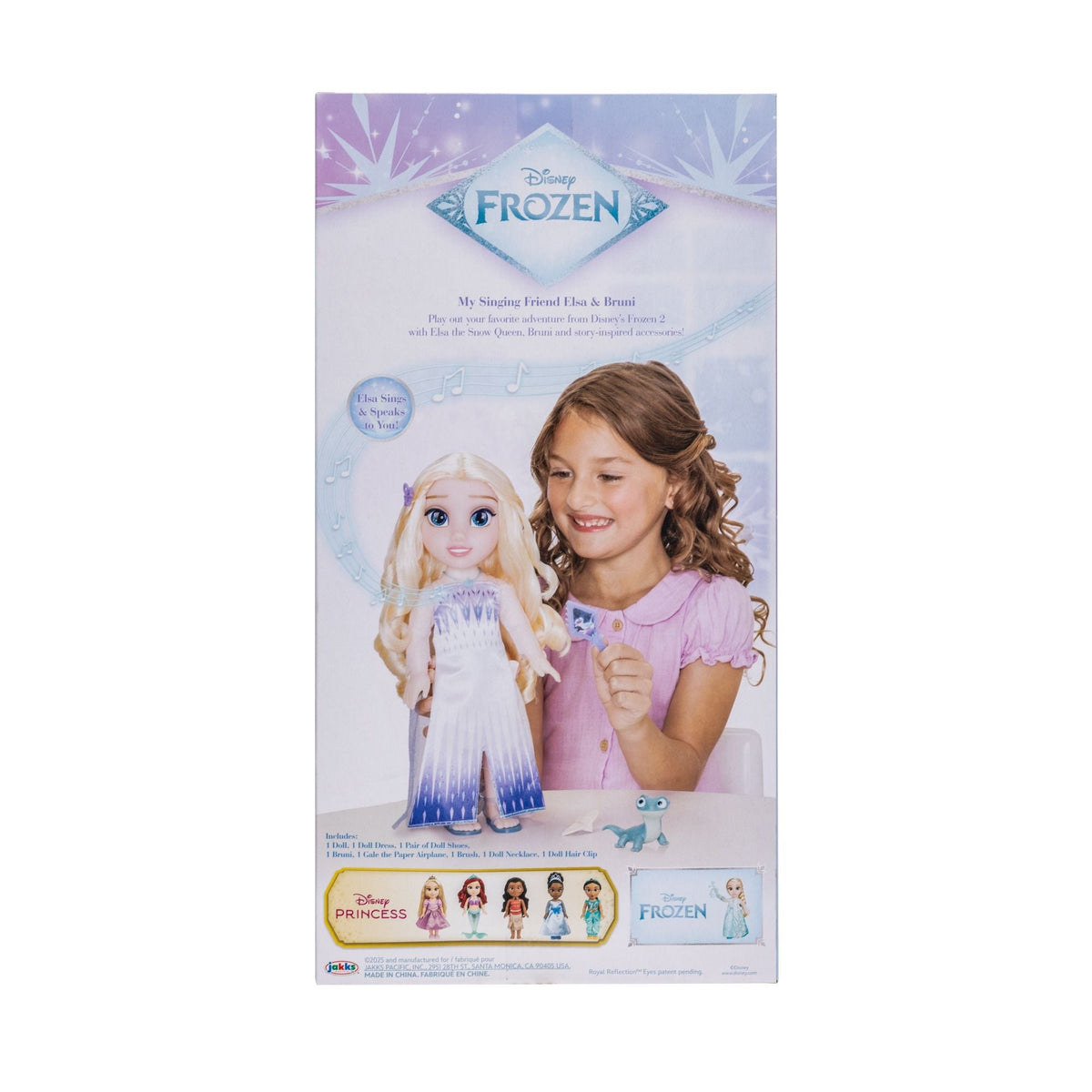 Frozen Snow Queen Elsa Singing Dress-Up Doll