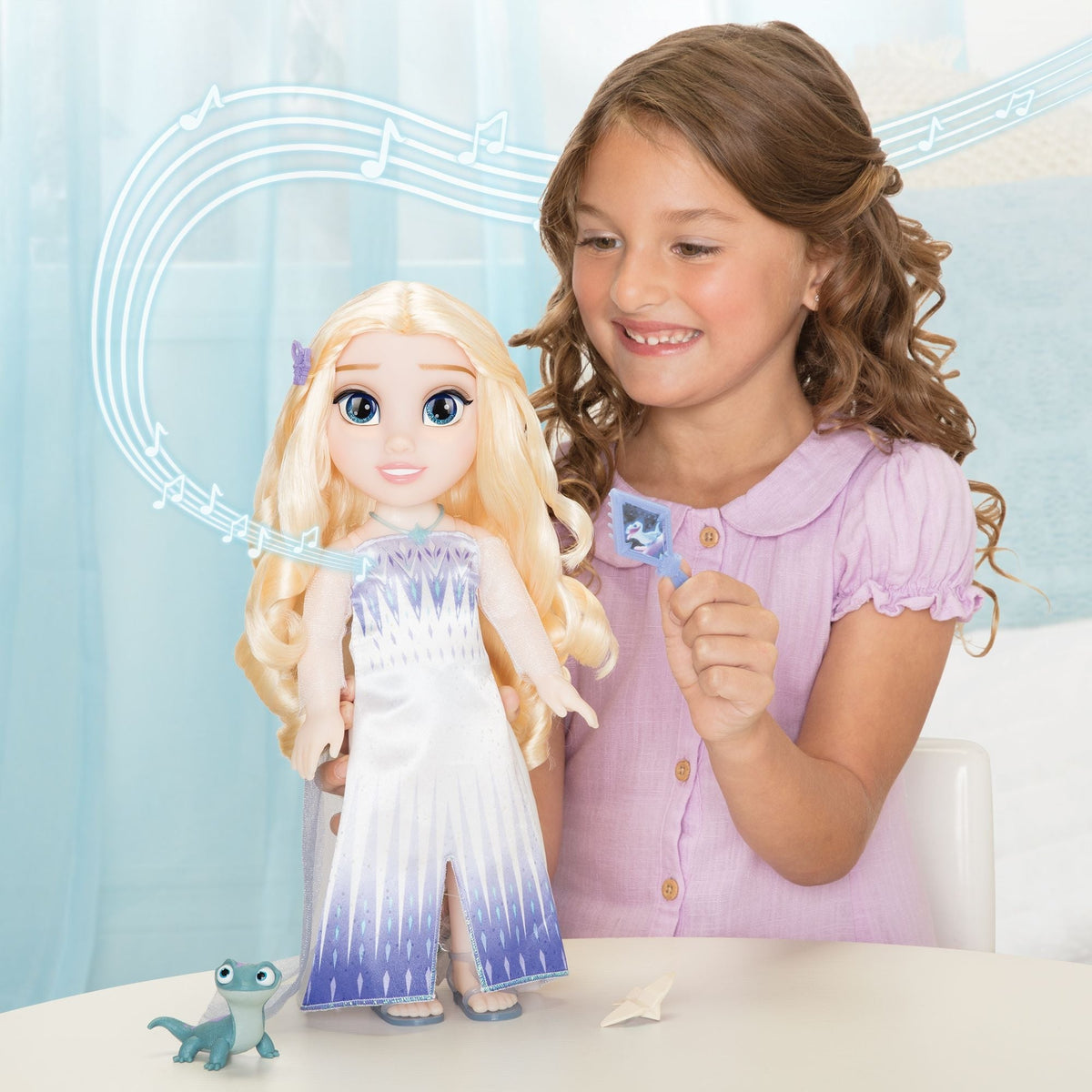 Frozen Snow Queen Elsa Singing Dress-Up Doll