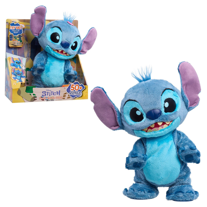 Double Trouble Interactive Plush, Blue W9382