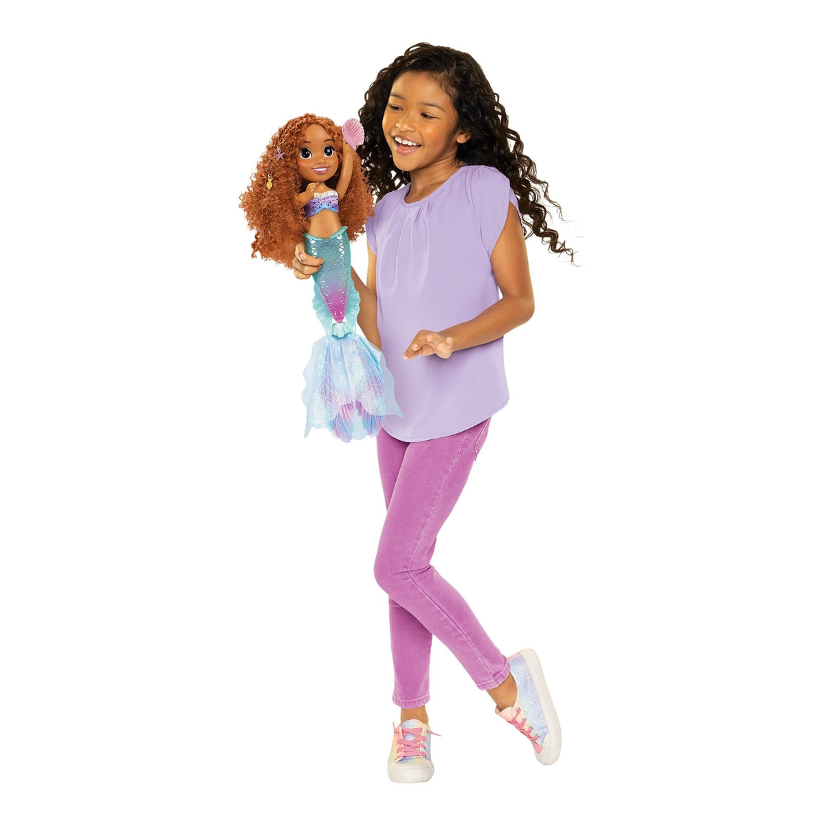 The Little Mermaid Under the Sea Exploring Ariel Large Doll, Ages 3+