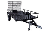 by Marlon Utility Trailer with Trailer Jack, 6 x 10-ft