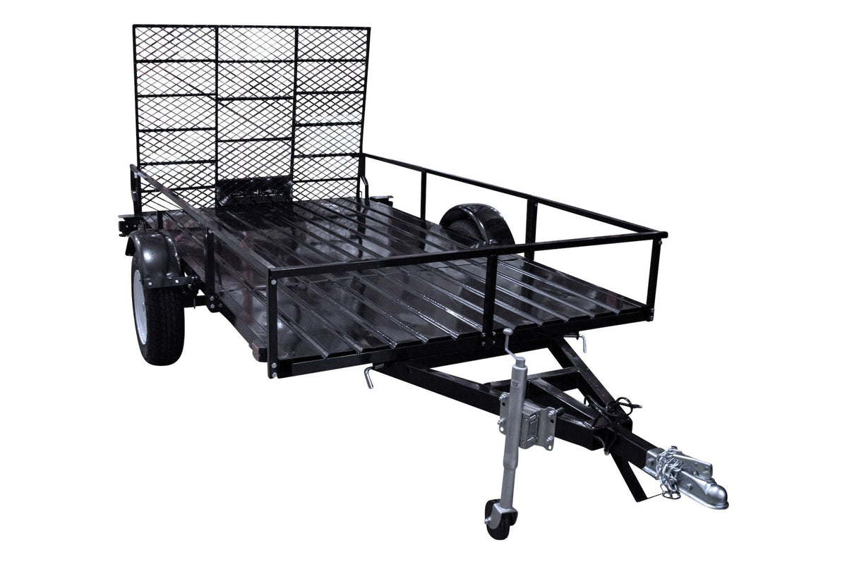 by Marlon Utility Trailer with Trailer Jack, 6 x 10-ft