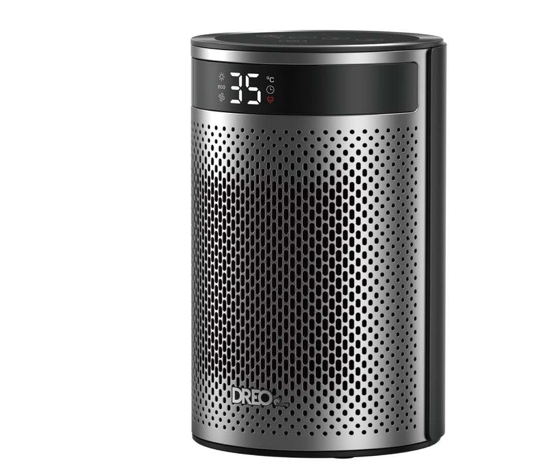 Home 1500W Portable Indoor Ceramic Heater with Remote, Black Q1917