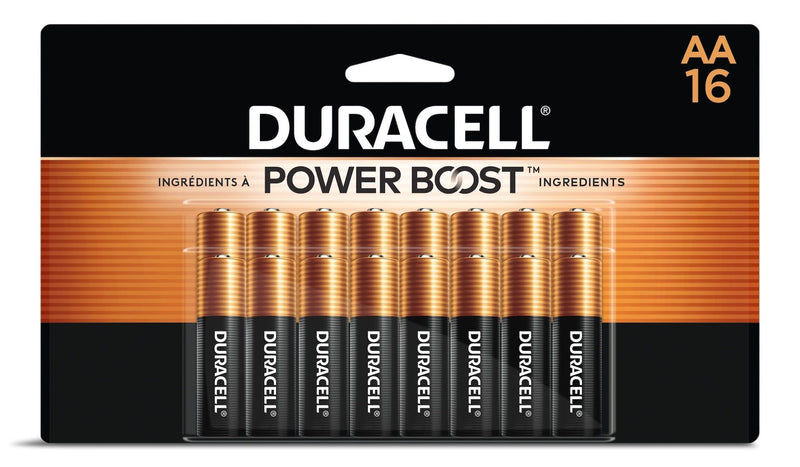 Coppertop AA Alkaline Batteries, 16-pk T3992