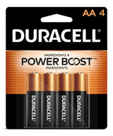 Coppertop AA Batteries, Alkaline, 4-pk