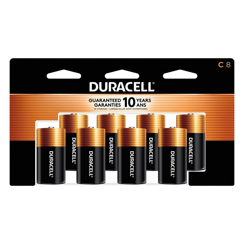 Coppertop C Alkaline Batteries, All Purpose, 8-pk I2478