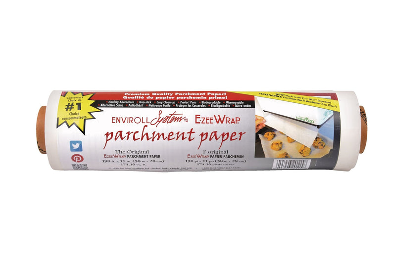 Parchment Paper, 190-ft Roll, for Baking & Cooking T1500