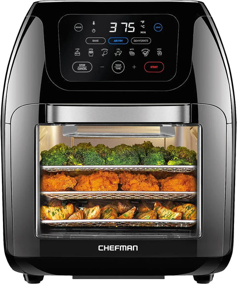 Multifunctional Digital Air Fryer Rotisserie, Dehydrator, Convection Oven
