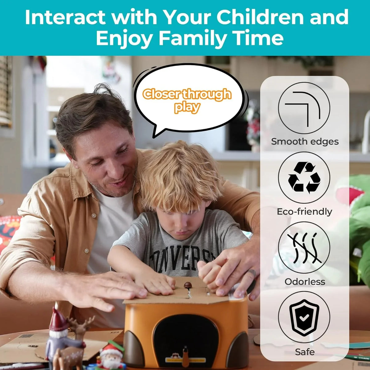 BEAVERBOT Kids Cardboard Cutter STEM Craft Kit, Ages 3