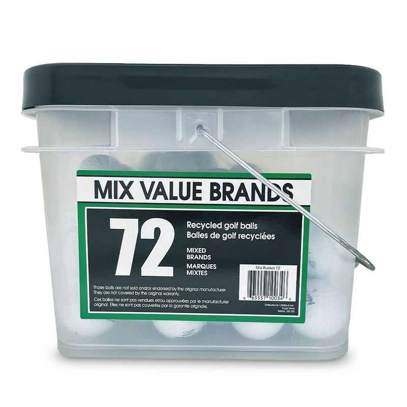 Grade B Mixed Recycled Golf Balls, 72-pk C7629