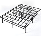 Queen Bed Frame - 14 in SmartBase Elite Metal Bed Frame with Steel Slat Support, Box Spring Replacement, Tool-Free Assembly - Super Heavy Duty Platform Bed Frame with Underbed Storage Space, Queen Size