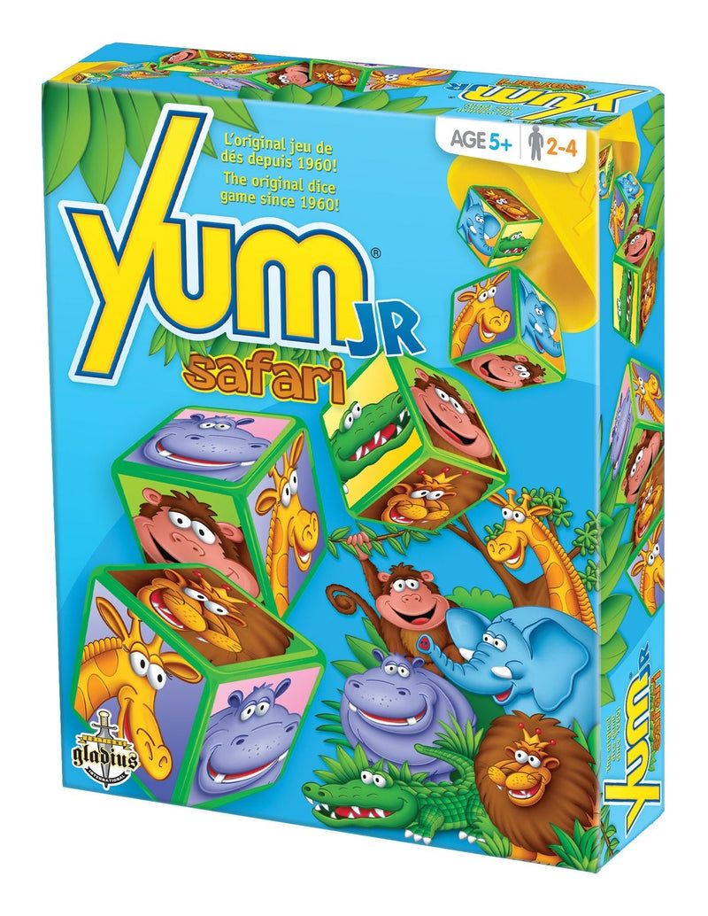 Yum Jr. Safari Animal Dice Game Set for Kids, Ages 5+ G9677