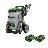 HPW3204-2 POWER+ 3200 PSI Pressure Washer with 2 x 6.0Ah Batteries and 320W Charger