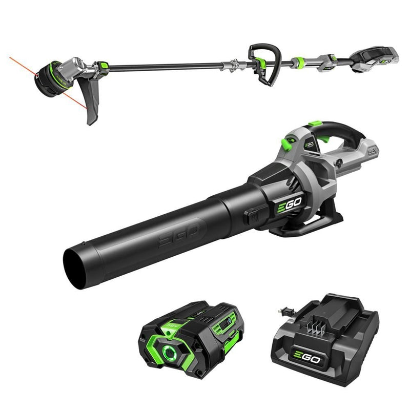 56V 15-in String Trimmer & 530 CFM Leaf Blower Combo Kit, Includes (1) 2.5Ah Battery and (1) 210W Standard Charger, ST1502LB G5745
