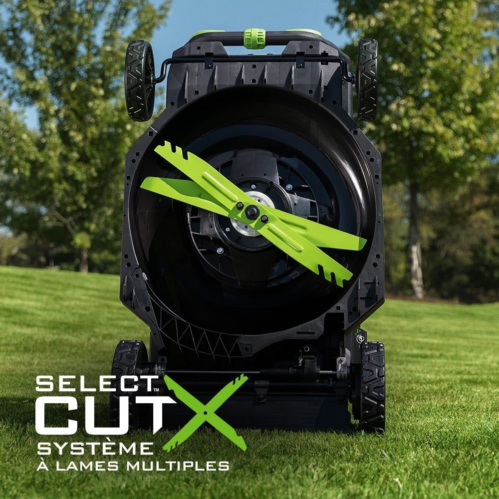 56V Brushless Cordless 21-in Self-Propelled Lawn Mower, Includes (1) 7.5Ah Battery and (1) 550W Rapid Charger, LM2135SP