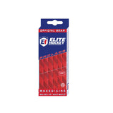 Prolace Skate Laces, Waxed, Red, Assorted Sizes