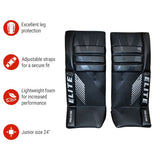 Vasilevskiy PRO-X700 Street Hockey Goalie Leg Pads, Junior, 24-in