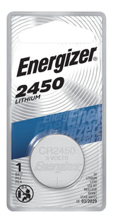 1-pk CR2450 3V / 3 Volt Lithium Coin Cell Battery, Long Lasting, All Purpose