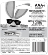 Max 4-pk AAA Alkaline Batteries, Long Lasting, All Purpose