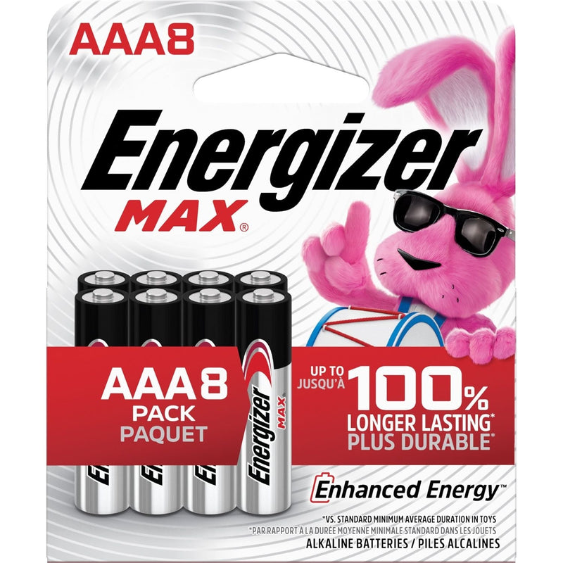 Max 8-pk AAA Alkaline Batteries, Long Lasting, All Purpose F3921