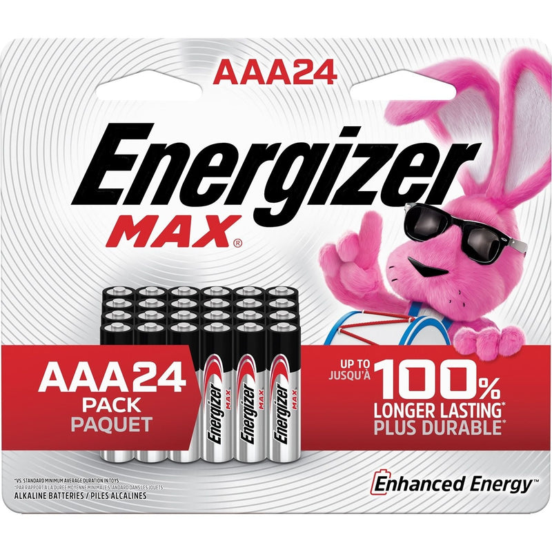Max Alkaline AAA Batteries, 24-pk Z5546
