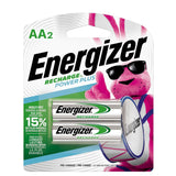 NH15BP-2 2-pk AA 2300 mAh NiMH Rechargeable Batteries, Pre-Charged, All Purpose