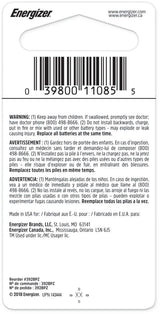 Silver Oxide 1-pk 392 1.5V / 1.5 Volt Zero Mercury Button CellBattery