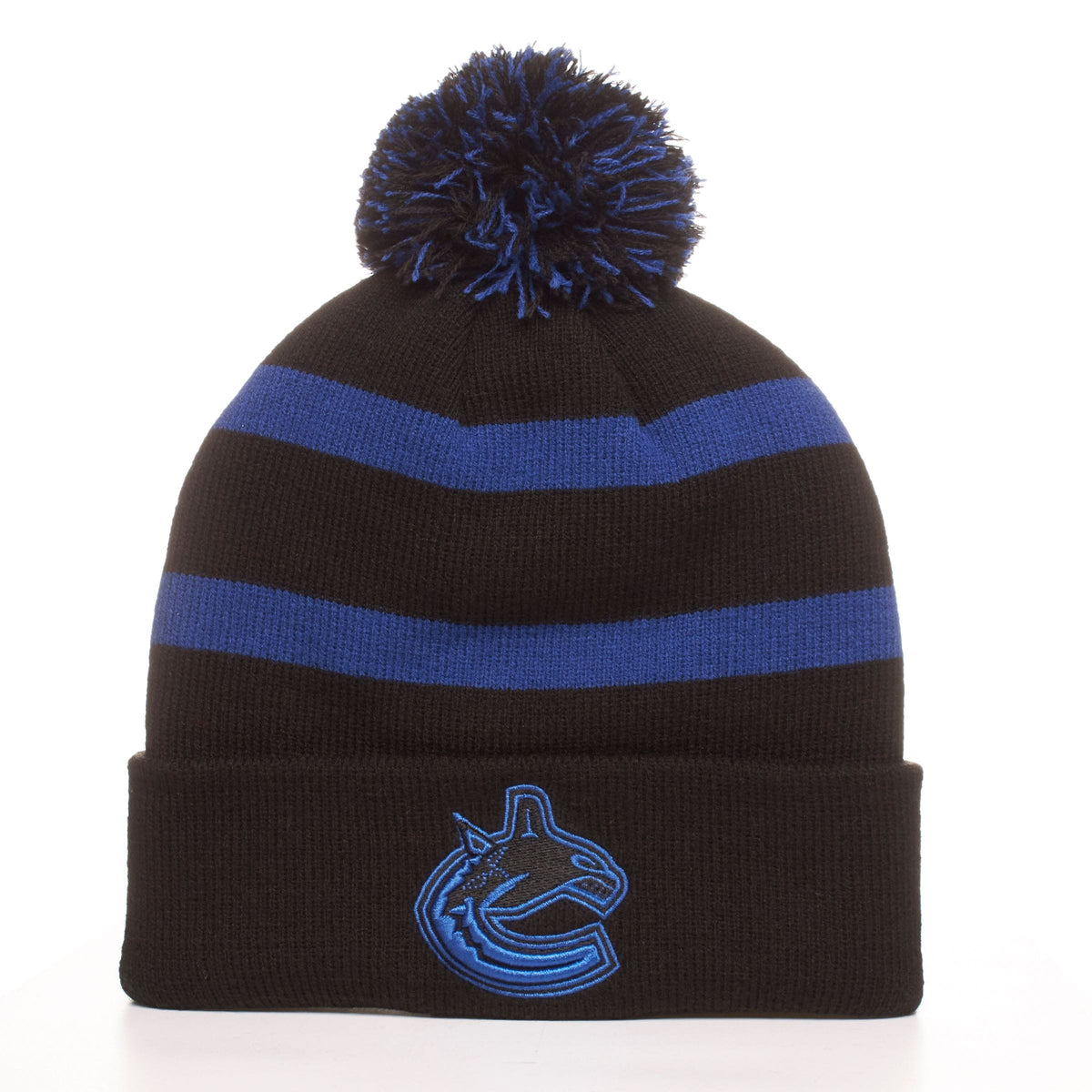 Fan Favorite Mass Breakaway Cuff Knit Pom Toque, Black, Adult