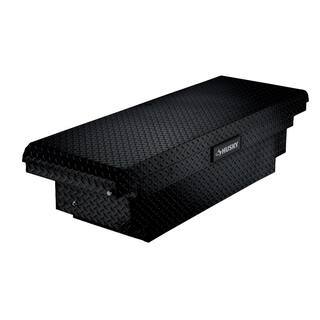 Husky 61.86 Matte Black Aluminum Low Profile Truck Box for Mid-Size Trucks A2563
