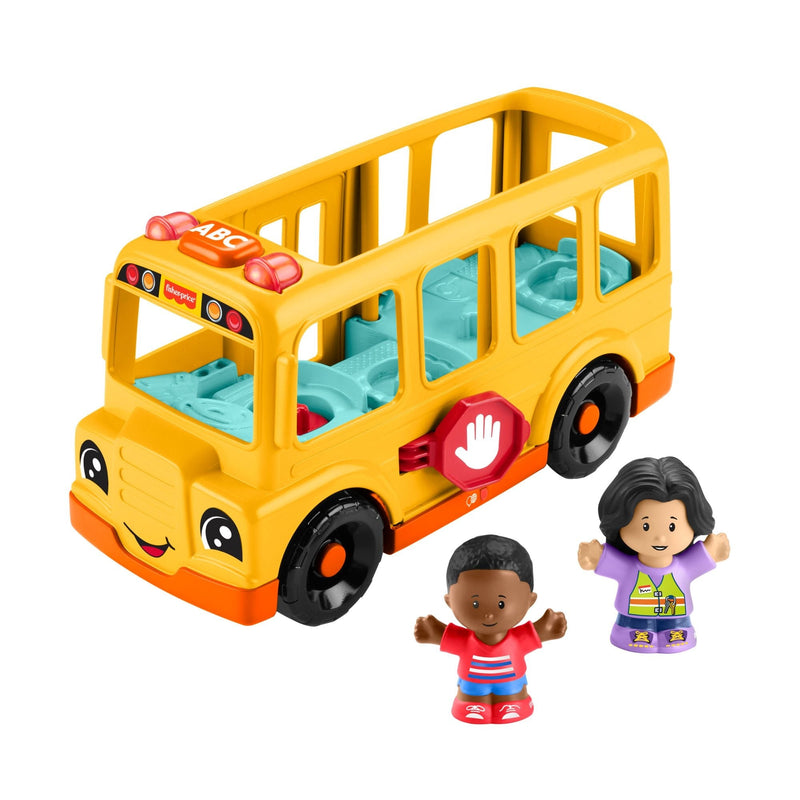 Little People School Bus Musical Toddler Toy with Lights, Sounds & 2 Figures D5986
