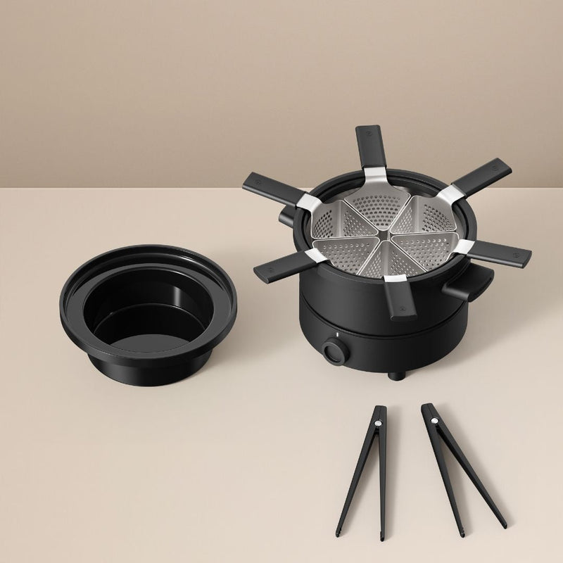 Fondussimo Evolution 3-in-1 Mini Fondue Set, 6 Person O7475