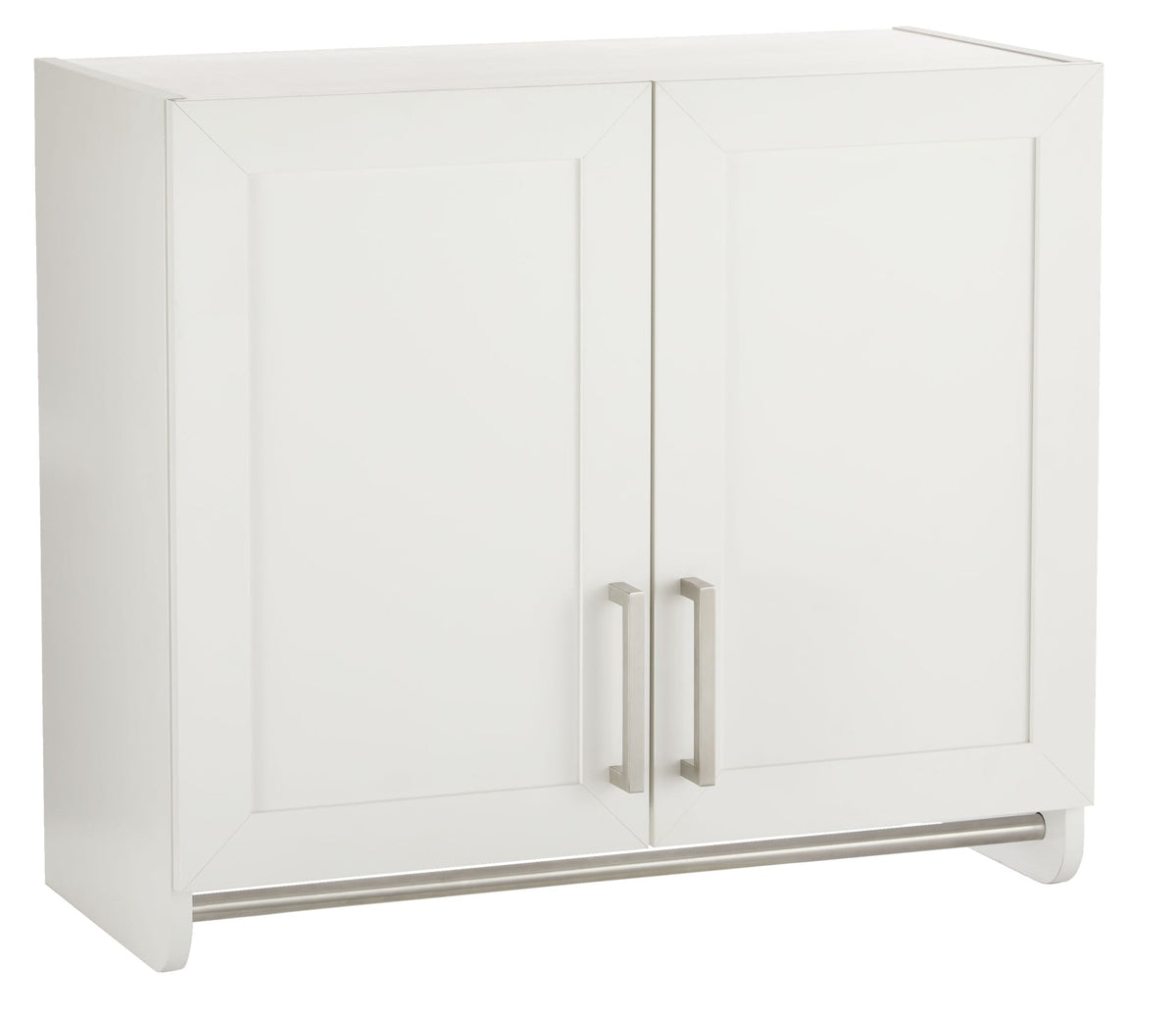 2-Door Wall Laundry Cabinet, White