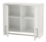2-Door Wall Laundry Cabinet, White