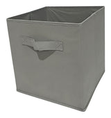 Cube Fabric Drawer Basket, Assorted Colours, 10.5 x 11-in