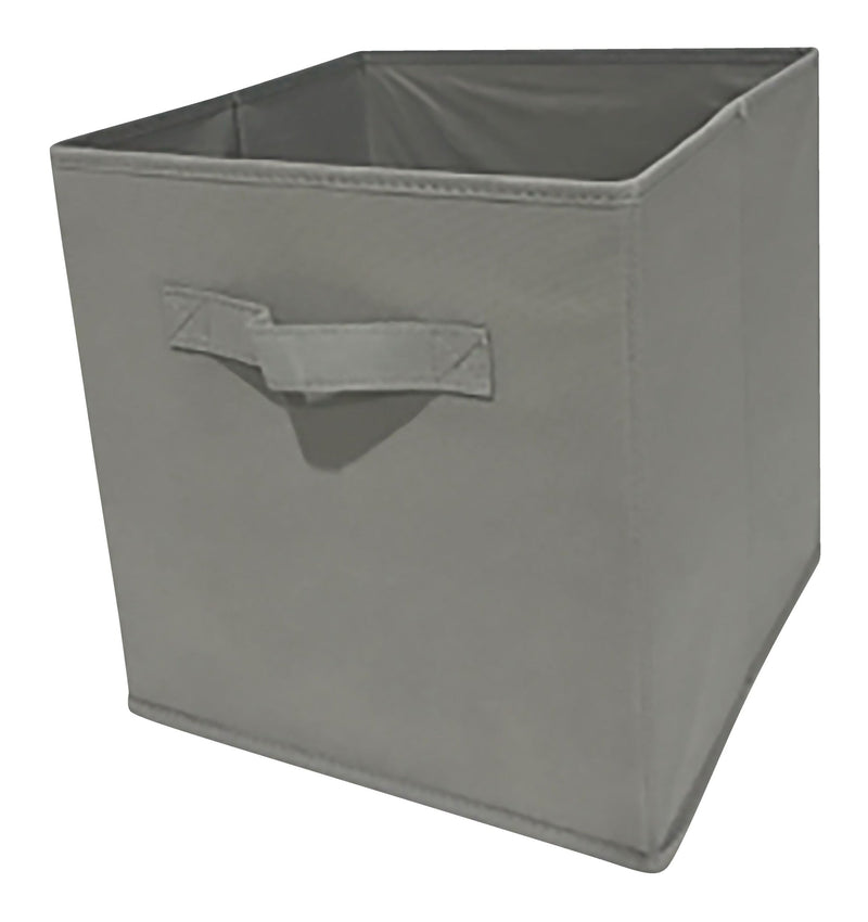 Cube Fabric Drawer Basket, Assorted Colours, 10.5 x 11-in O7919
