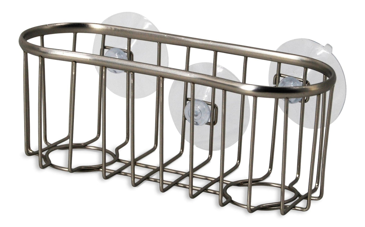 Frank Chrome Sponge & Dishwand Holder / Caddy