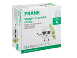 FRANK Extra-Small Organic Fresh-Scented Compostable Food Waste Bags, 100-pk, Clear, 10-L