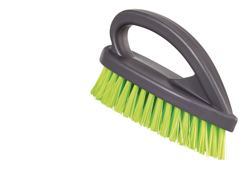 Multi-Purpose Scrub Brush with Angled & Stiff Fibre Bristles P8542