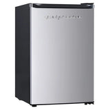 19 in. 2.5 cu ft. Stainless Steel Look Compact Refrigerator with Reversible Door