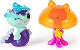 The Movie, MerCat & Kitty Jellyfish, Toy Figures with 2 Accessories, Ages 3+