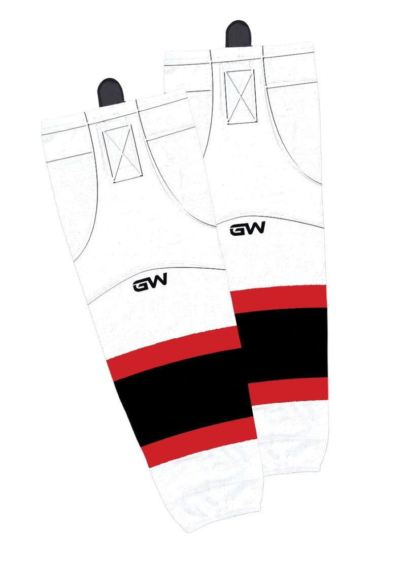 8500 Pro Team Performance Hockey Socks, Away Colours, Assorted Sizes L2597