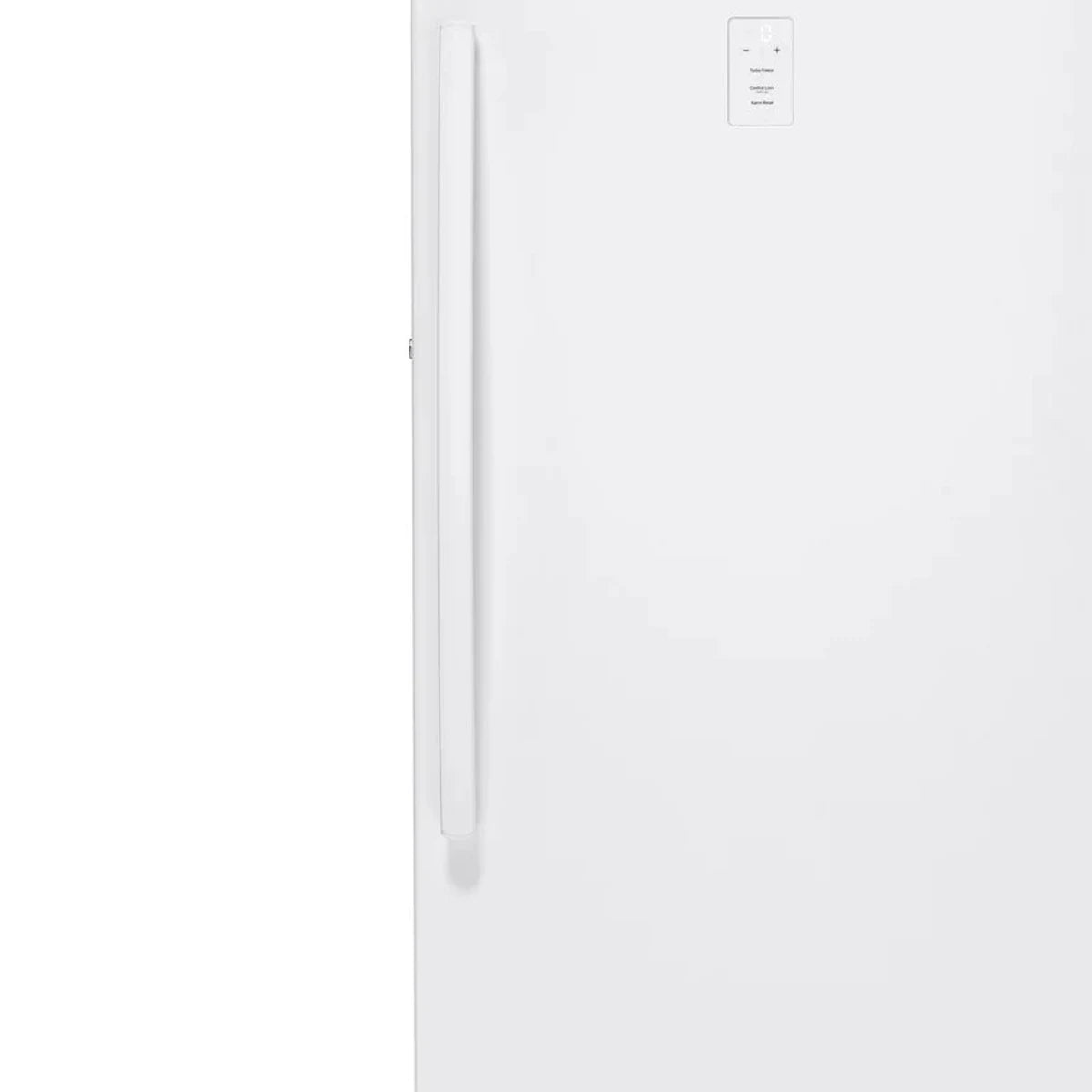 GE White 29 in 14.1 cu. ft. Frost-free Upright Freezer