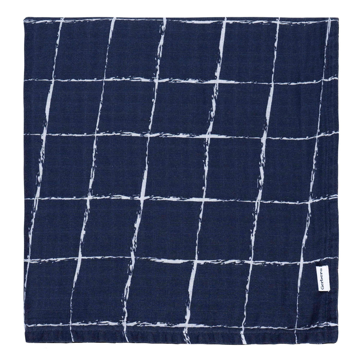 Childrenwear Coastal Calm Soft Cotton Muslin Baby Blanket, 2-pk