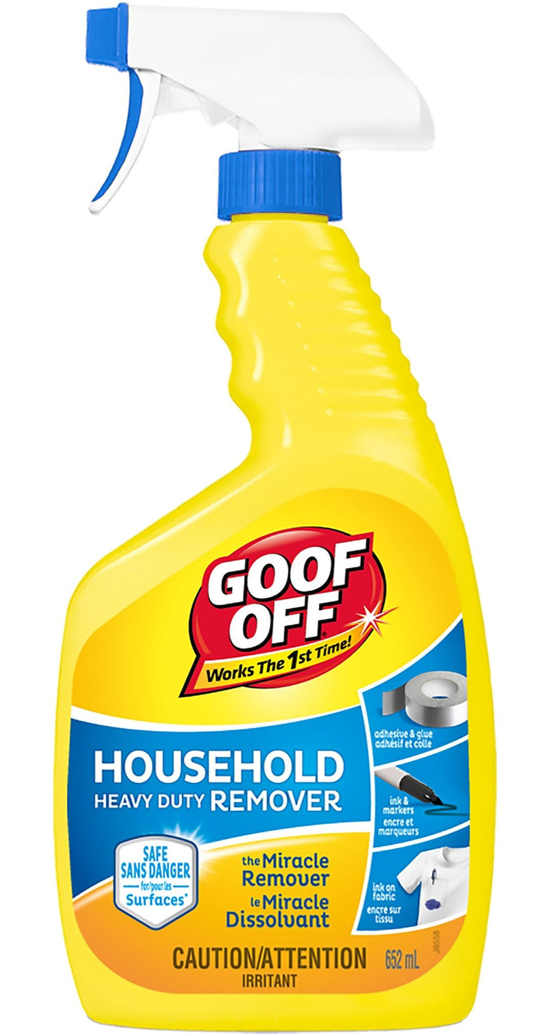Household Heavy Duty Remover, Multi-Purpose Spot & Stain Spray Cleaner, 652-mL C4845