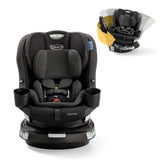 EasyTurn 360 Rotating 2-in-1 Convertible Car Seat, Rear and Forward Facing, Cyran